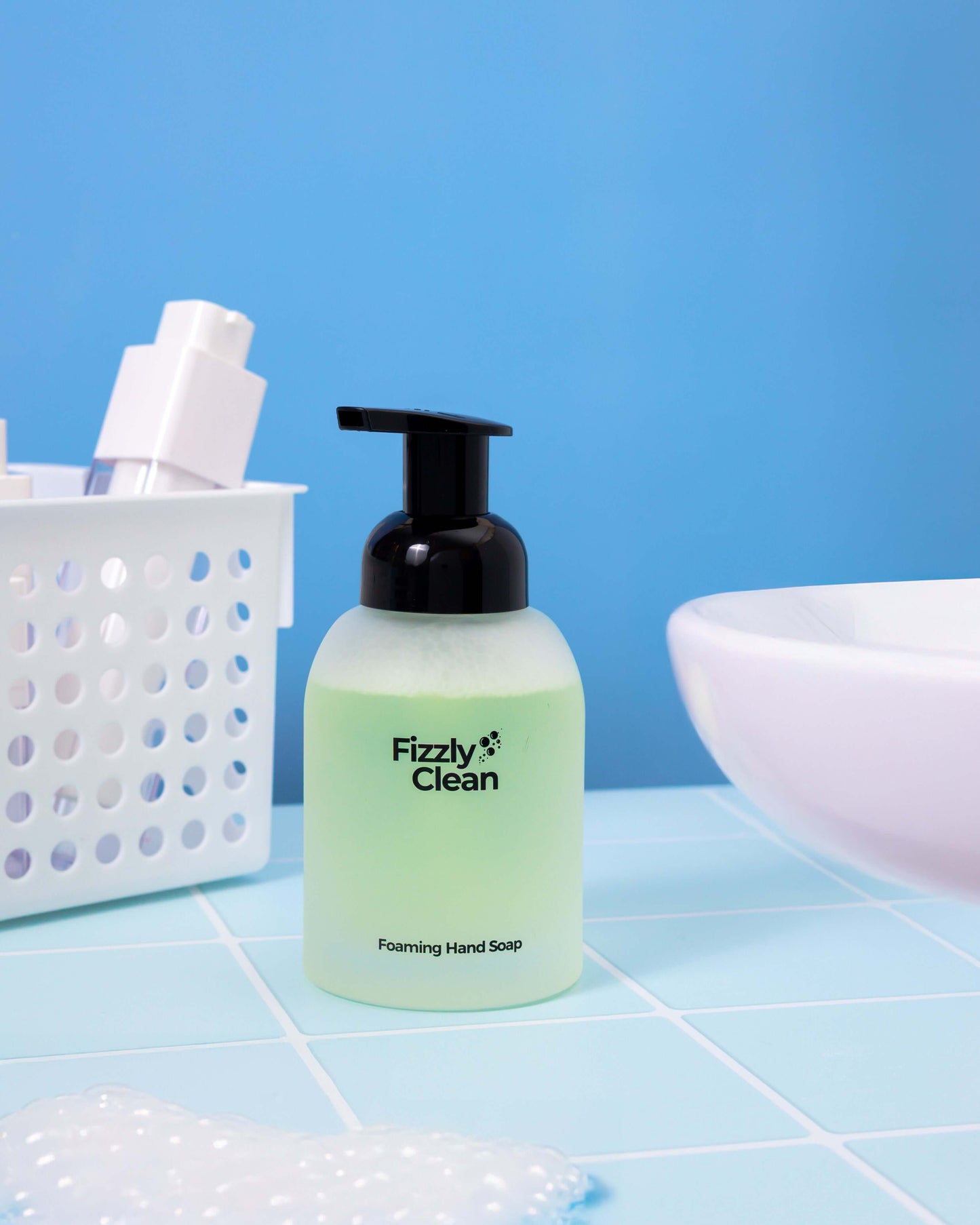 Glass Foaming Hand Soap Dispenser –Eco-Friendly & Refillable