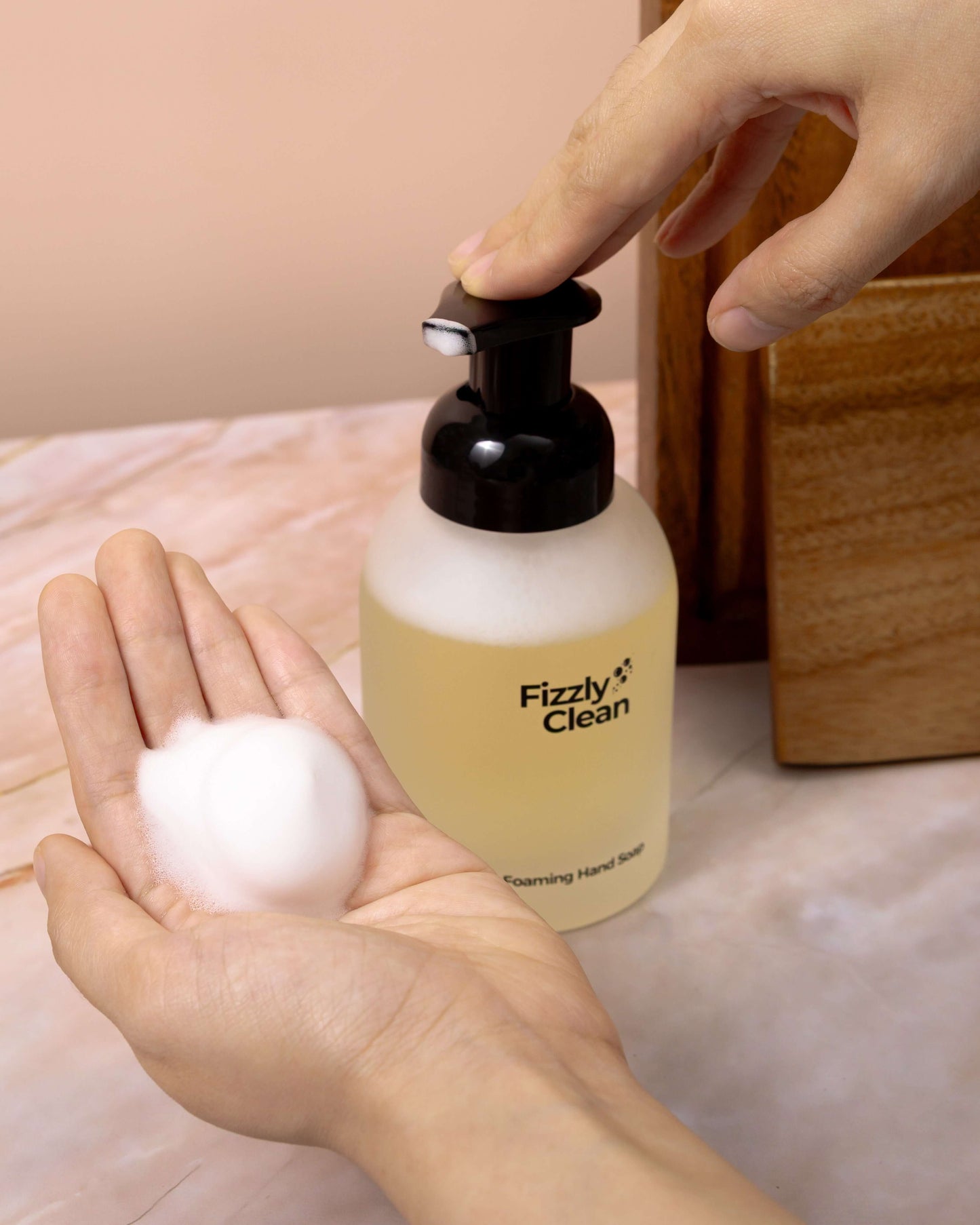 Glass Foaming Hand Soap Dispenser –Eco-Friendly & Refillable
