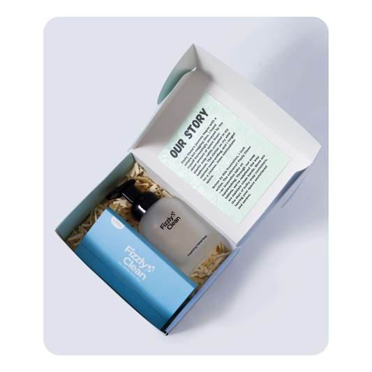 Foaming Hand Soap Kit - Eco-Friendly Refillable Dispenser & Tablets