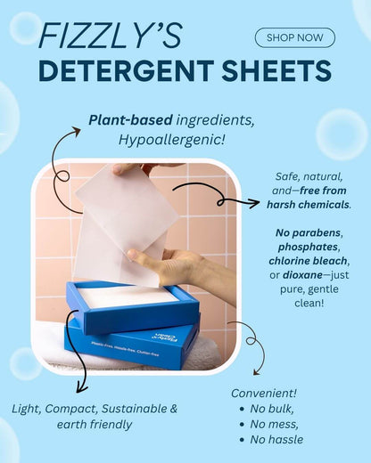 Laundry Detergent Sheets – Eco-Friendly & Travel Ready