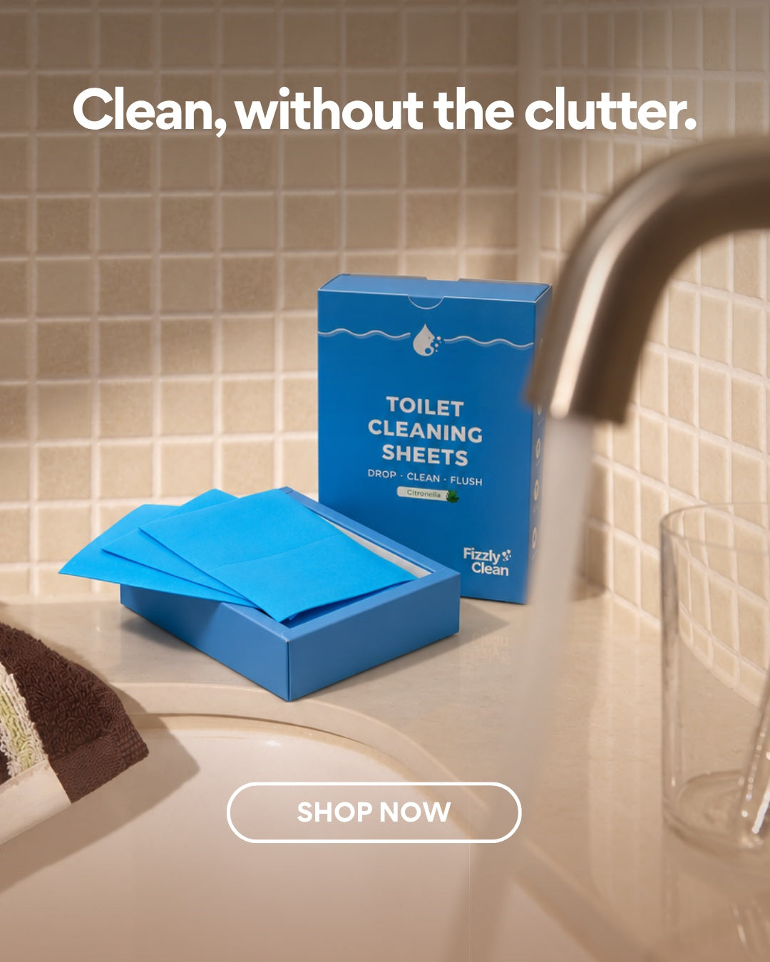 Toilet Cleaning Sheets