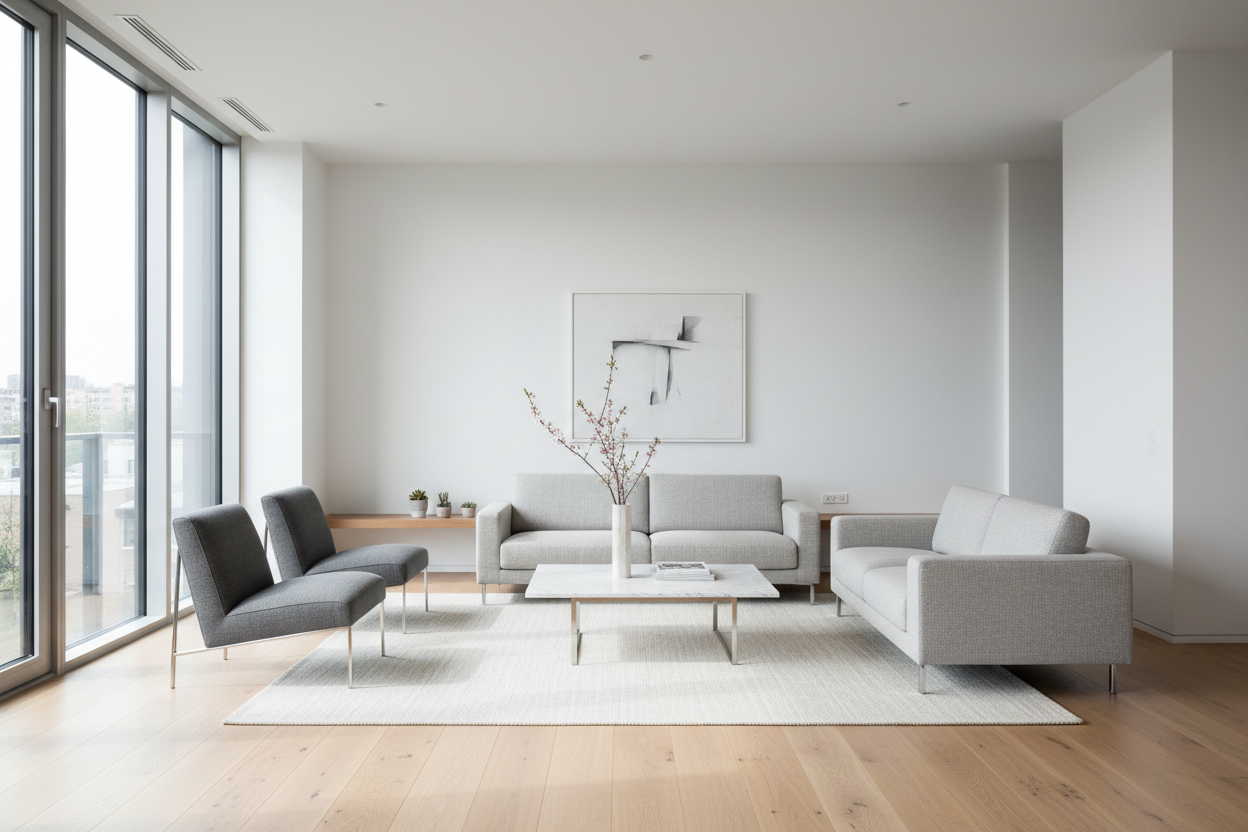 clean and minimalistic house